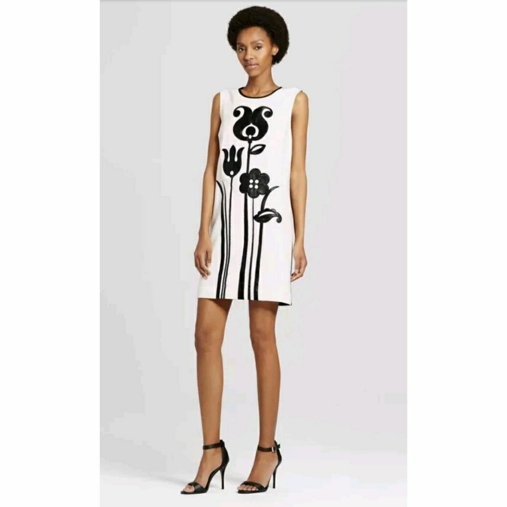 🚫SOLD🚫 Victoria Beckham Mod Shift Tulip Print - Picture 1 of 6